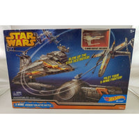 Star Wars Hot Wheels X-Wing Fighter Assault Galactic Battle Die-Cast Disney Set