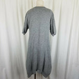 Anthropology DRA Los Angeles Wool Knit Sweater Dress Womens M Asymmetrical Gray