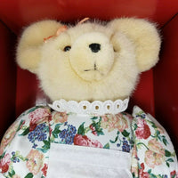 Bialosky Treasury Rosepetal Limited Edition Vintage Teddy Bear Stuffed Plush Toy