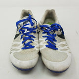 Nike Zoom Rival M Track & Field 806555-100 Blue/White Mens 10.5 Spikes Cleats XC