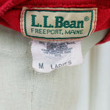 LL Bean River Drivers 2 Double Layer Wool Thermal Henley Shirt Womens M Vintage