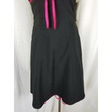 Steppin Out Halter Formal Prom Cocktail Little Black Dress Womens S Rockabilly