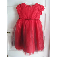 SweetHeartRose Satin Tulle Overlay Holiday Party Christmas Formal Dress Girls 6x