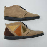 Outdorables David Green Moccasins Patchwork Suede Shoe Boots Booties Womens 9