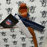 Dooney & Bourke NFL Raiders Exclusive White Wren Zip Tote Bag Purse Handbag NWT