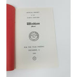 Annual Report Town Officers of Windham Maine December 1 1969 Cumberland County