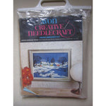 Avon Crewel Creative Needlecraft Embroidery Kit Country Snowscape Needlepoint