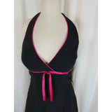 Steppin Out Halter Formal Prom Cocktail Little Black Dress Womens S Rockabilly