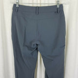 Eastern Mountain Sports Nylon Stretch Spandex Walking Camp Pants Womens S 2 Gray