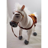 Disney Plush Horse Princess Tangled Rapunzel Maximus White Plush Toy 14in 04128