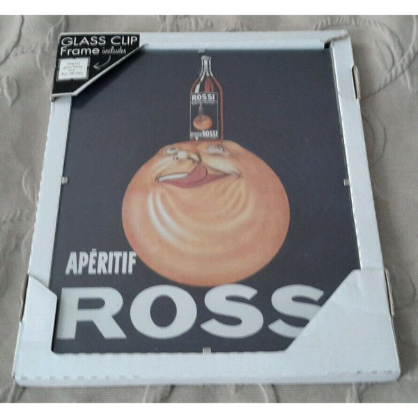 Aperitif Rossi 8x10 Glass Clip Frame Print Poster Picture Wall Art Advertising