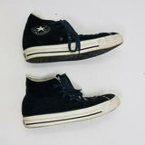 Converse Leather Shearling All Star Chuck Taylor Hi Tops Sneakers Shoes Womens 8