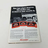 Vintage July 1984 Audio Magazine High Fidelity Electronics Advertisements
