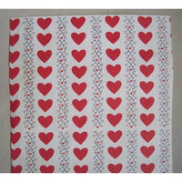 Vintage 1950 All Occasion Wrapping Paper Squares hand print Eleanor Finch Berry