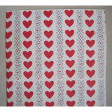 Vintage 1950 All Occasion Wrapping Paper Squares hand print Eleanor Finch Berry