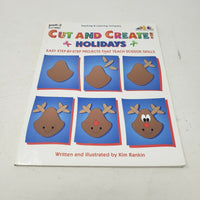 Cut & Create Holidays Projects that Teach Scissor Skills Kids Activity Book