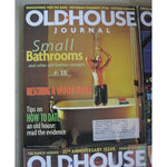 Old House Journal Back Issues Magazines Lot of 4 1998 DIY Remodeling Renovations