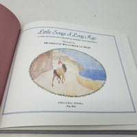 Little Songs of Long Ago A Collection Favorite Poems & Rhymes Various Music Book