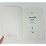 Annual Report Town Selectman of Topsham Maine 1963 Cumberland County Town Hall