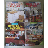 Taunton's Fine Homebuilding Kitchens & Baths Annual Back Issues Magazines Lot 4