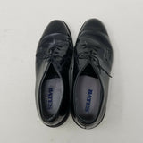 Bates Uniform Footwear Black Dress Shoes Vibram High Gloss Oxford 9.5 D Military