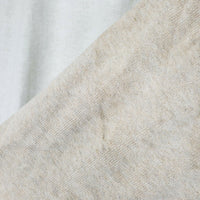 LL Bean 100% Cotton VNeck Pullover Lightweight Sweater Mens M Light Tan Oatmeal
