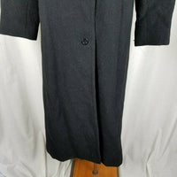 Harve Bernard Petites Alpaca Mohair Wool Long Maxi Peacoat Dress Coat Womens 8P