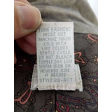 J. Jill Brushed Cotton Faux Suede Riding Jacket Short Coat Womens 8 Olive Tan