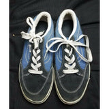 Vans Bearcat Leather Suede Youth Boys Skateboard Sneakers Shoes Kids 4 Navy Blue