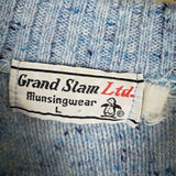 Vintage Grand Slam Munsingwear Wool Knit Sweater Mens L Mottled Flecked Crew