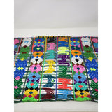 Vintage Woven Poncho Serape Drug Rug Jacket Guatemala Girls Boys Kids 5 6 Ethnic