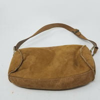 Ugg Australia Sheepskin Shearling Fur Lined Purse Large Hobo Shoulder Bag Tan