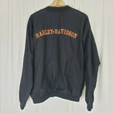 Harley Davidson F-Troop 2000 Leominster MA Pullover Nylon Shirt Jacket Mens sz L