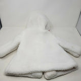 Disney Winnie Pooh Hooded Berber Sherpa Fleece Jacket Girls 2T Deep Pile Popcorn