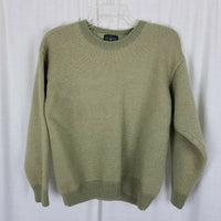 J. Crew Wool Crewneck Pullover Sweater Mens S Vintage Sage Green Hong Kong