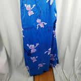 Paradise Isle Long Maxi Hawaiian MuuMuu Sun Dress Womens L Vintage 70s