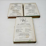 Vintage 1940s Hardcover Books Flight Bombers War Yankee Flier Fiction Lot 3 Boys