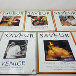 Saveur Magazine 1998 1999 Lot of 5 Editions Issues 28 30 34 38 39 Vintage