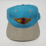 Vintage Competitive Kati Sportcap Strapback Baseball Hat Mens OS Turquoise