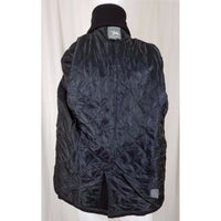 Spiewak Wool Double Breasted Peacoat Coat Mens M Maine Crest Gold Buttons Black