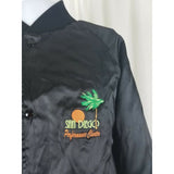 Vintage San Diego Performance Cluster Satin Car Club Clicker Jacket Mens XL 90s