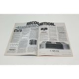 Vintage 1985 Audio Magazine Mitch Miller Interview Electronics Advertisements
