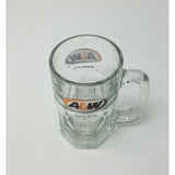 LARGE A&W Depuis Since 1956 Clear Glass Handled Cup Mug Stein Tankard Rootbeer