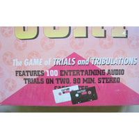 Judge N Jury Board Game Trials & Tribulations Audio Trials Cassette Tapes And
