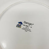 Vintage Sango Cafe Paris Ceramic Dinner or Serving Plate #4914 Bistro Chairs 94