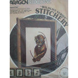 Vintage Paragon Needlecraft Wildlife Series Cross Stitch Kit Leopard Cub 0831