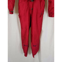 Vintage Phoenix Pharrago Insulated One Piece Winter Ski Snowsuit Womens 10 Red