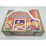 Fisher Price Little People Early Learning Farm 8 Mini Board Books Cardboard Barn
