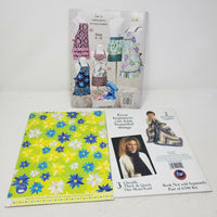 Little Retro Aprons for Kids Easy Quilting I Taught Myself Knitting Books Lot 3