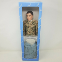 My Daddy Doll Fatigues Outfits 17" Brown Crewcut Modest Military Man Sounds